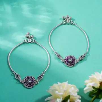 Gold Anklets Set