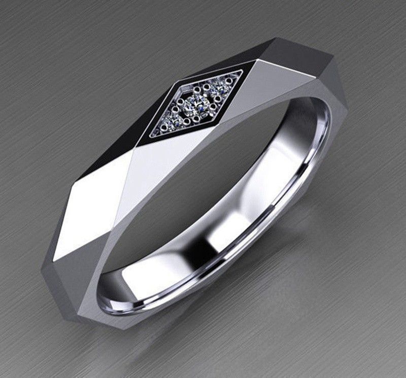 Modern Diamond Ring
